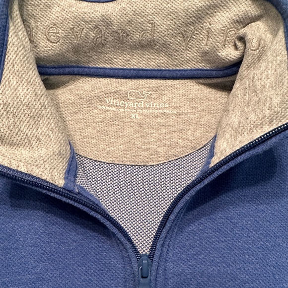 Men’s Vineyard Vines Soft Quarter Zip in XL, color Ocean Breeze - Picture 2 of 3